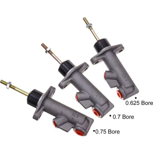 Universal Brake Clutch Cylinder 0.625/0.7/0.75 Bore Aluminum Remote Hydraulic Handbrake