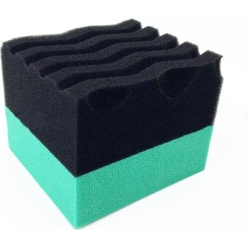 X7AE All Purpose Tire Dressing Applicator Pad Waxing Polishing Sponge Tire Wipe Sponge Cleaning Tool for Vehicle Wheel