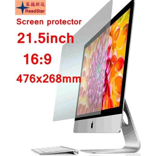 21.5"(16:9) Wide Screen 476x268mm size Desktop computer Anti-Blue ray Eye protection film screen film Bule reductio