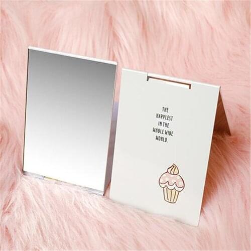 Makeup Mirror Hand Mirror Portable Folding Makeup Vanity Mirror Handheld Mirrors Makeup Tools Pocket Mirrors Cosmetic Mirror