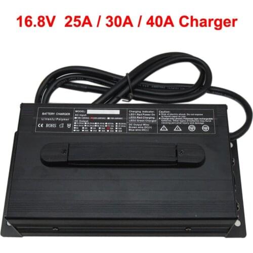 1200W Output 16.8V 40A charger 16.8 Volt Lithium Battery Charger Used for 4S 14.4V 14.8V Li-ion Bateria 110V / 220V