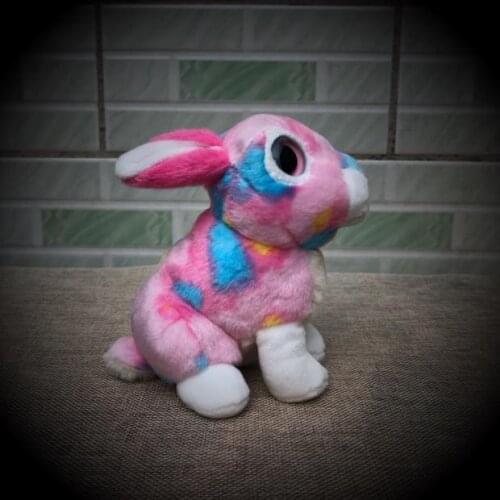 2019 Cute Colorful Rabbit Plush Toys Simulation Giant Squid Stuffed Toys Cute Animal Plush Dolls for Kids Gifts