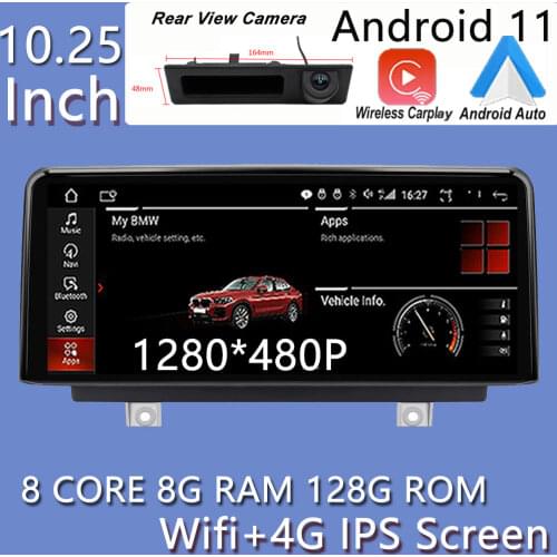 4G Lte Android 10.0 For BMW F30 F20 F31 F22 F21 F32 F33 F36 Original NBT System Car Player Multimedia Radio GPS Navigation