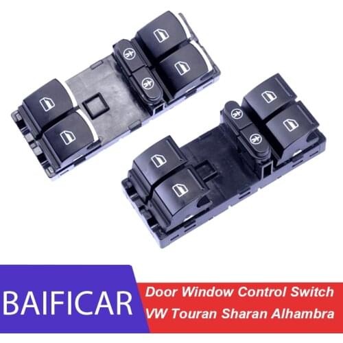 Baificar Brand New Door Window Control Switch 7L6959857E 7L6959855C For Volkswagen Touran Sharan Alhambra