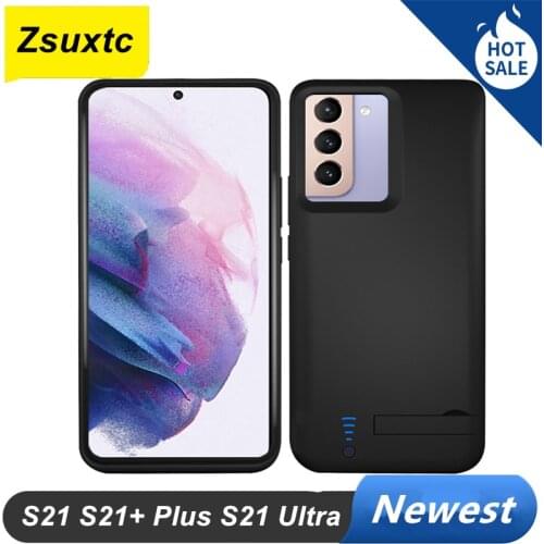 10000 Mah For Samsung Galaxy S21 S21 + Plus S21 Ultra Battery Case Battery Charger Case Power Bank Battery Case