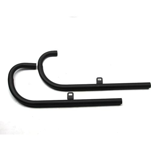 Ural CJ-K750 M72 retro black color engine exhaust Iron material 24 HP and 32HP case For BMW R50 R1 R12 R 71 side car motor