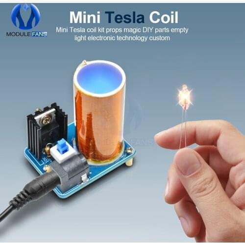 Mini Tesla Coil Diy Electronics Kit BD243 Mini Tesla Coil Kit Diy Kit Electronics Module