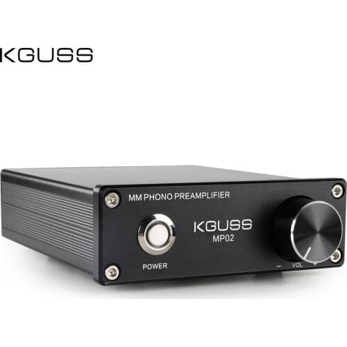 MM Phono Preamplifier LP vinyl record player RIAA preamplifier aluminum chassis preamp home stereo audio amp