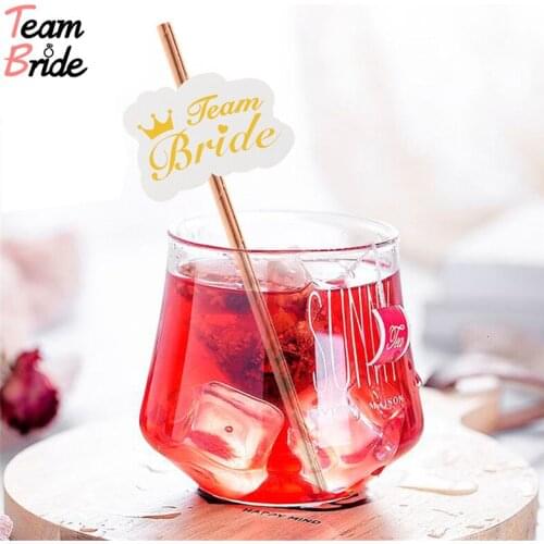 Of 20pc Gold Straw Paper Pipes Letter Hen Bachelorette Favor Marriage Bride Decorating To Be Fountains of the Party as a whole