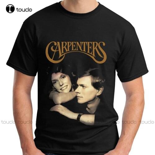 New The Carpenters 70S Classic Pop Duo Karen Richard Black T-Shirt Size S-5XL girls shirts