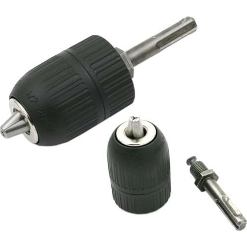 New Rotary Hammer Keyless Drill Chuck SSD SS Shout Kg Daily IP Adapter 2-13MM Cap 1/2-20UNF Mount