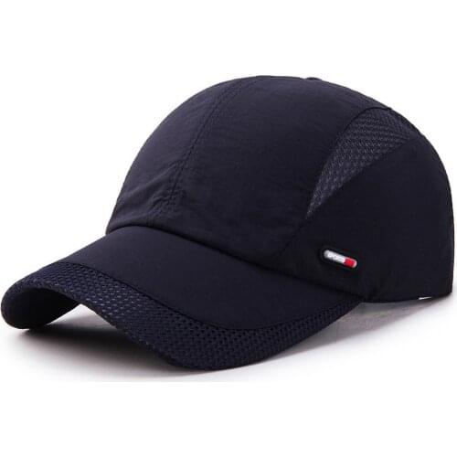 Solid Color Summer Baseball Cap Adjustable Sunscreen Tactical Caps Hip-Hop Hats Summer Visor Hat For Men бейсболка для мужчин