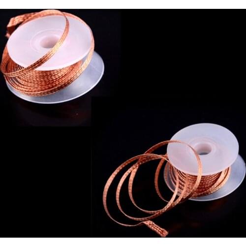 Ons Or 2pcs 3.5mm 1.5M Desoldering Braid Solder Remover Wick Wire Repair Tool