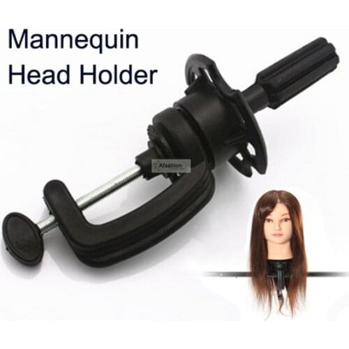 1pc Adjustable Mannequin Holder wigs stand for mannequin head Manik hair Training model hairdressers salon styling tools