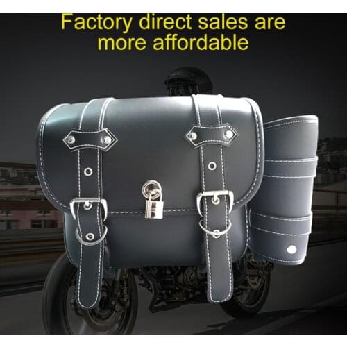 Super SOCO TC TS Side Bag Scooter Storage Saddle Bags Retro Satchel Modified