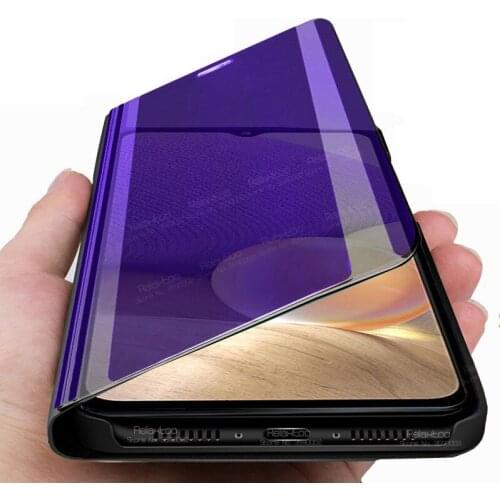 For Samsung Galaxy A32 5G Case Smart Mirror Flip Magnetic Case For SamsungA32 Sumsung A 32 SM-A326B 6.5" Phone Cover Stand Coque