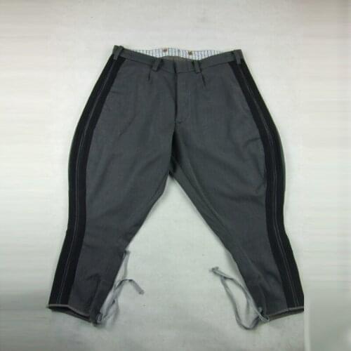 YUTU&MM self-made Grey breeches, TR fabric, color matching overalls, warmth, thickening, cycling , trendy couples 9-point pants