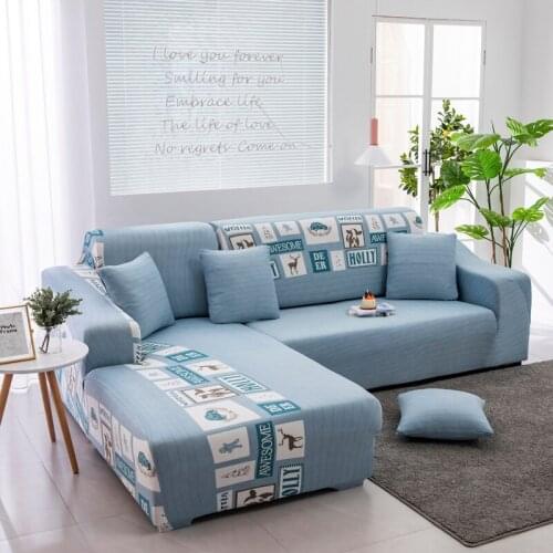 Home Sofa Covers Slipcover 1/2/3/4 Seater Stretch Slipcovers Elastic Sofa Cover