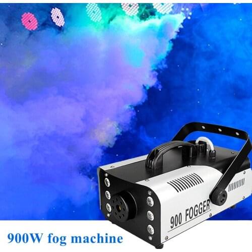 Hot sale stage outdoor indoor performance smoke machine wireless remote control 900W smoke machine RGB 3 in 1 party show