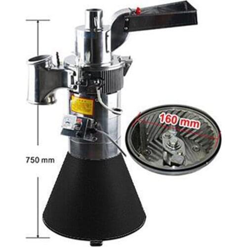 Herb Grinding Medicine Pulverizer Coarse Cereal Flour Mill Grinding Miller Automatic Grinder Machine DF-25
