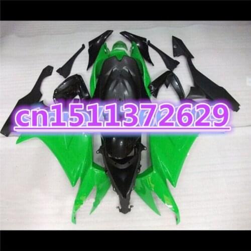 Black green Hot sales ABS Fairing For KAWASAKI ZX 10R 08-10 NINJA ZX-10R 08 09 10 ZX10R 2008 2009 2010 Fairings set