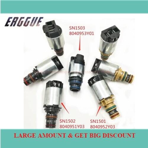 Original 8040951Y03 8040952Y03 8040953Y01 Transmission Solenoid 6T45E 6T40 For CRUZE EPICA LACETTI ASTRA ANTARA