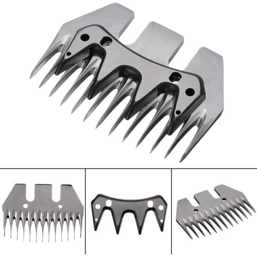 Sheep Shearing Blade Stainless Steel Straight Blade Shearing Sheep Livestock Grooming Clipper For Livestock Grooming Hand Tools