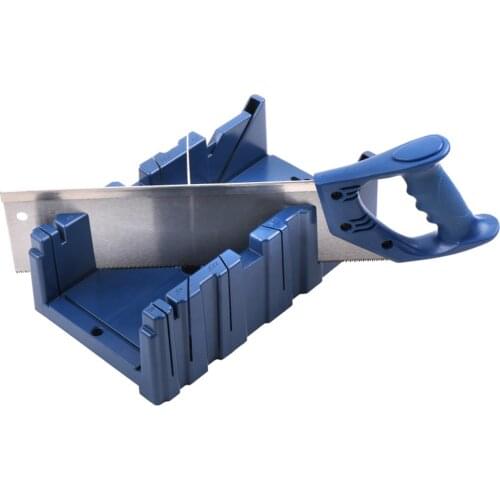 Mitre Saw Box Wood Tool 360mm Angle Slot Type DIY Woodworking ABS 45 Degree For Woodworkers Carpenter