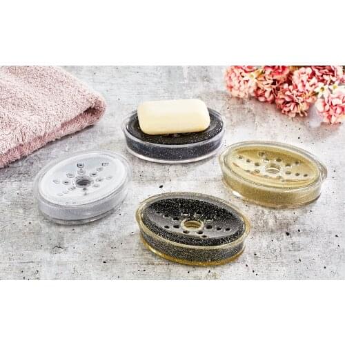 Sampurchase Silvery Solid Soap Dispenser