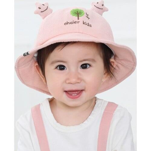 Hat For Newborn Baby Cap Girls Basin Hats Boy Sunhat Children Outdoor Sun Hats Child Fisherman Boy Caps Summer Caps Baby Hat