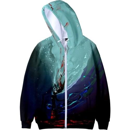 Tower Of God 3D Kpop Anime Zipper Hoodies Men/Women Long Sleeve Hooded Sweatshirt 2020 Personality Harajuku Jackets Clothing