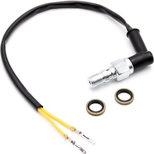 Universal MT10x1.00mm MT10x1.25mm Motorcycle Hydraulic Brake Light Switch Banjo Bolt Scooter Offroad Cruiser Chopper Cafe Racer