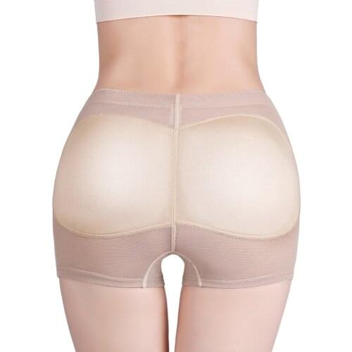 Control Panties Boyshorts Shapewear Butt And Hip Enhancer Booty Padded Butt Lifter Underwear Women Tummy Body Shapers