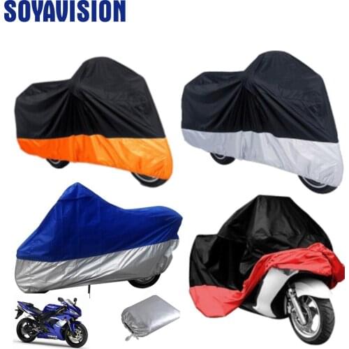 Waterproof Motorcycle Covers Waterproof UV Protector Rain Cover Protection Dustproof Case For Motorcycle Cover