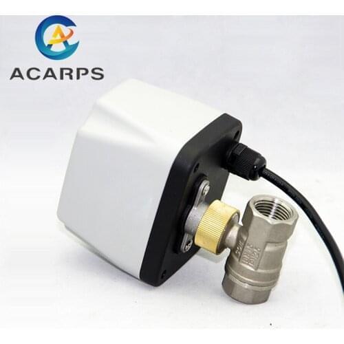 1/2" 3/4" 1“ ”Electric Ball Valve 3-wire 2-way Control 304 Stainless Steel Electric Ball Valve Stable Motorized Ball Valve