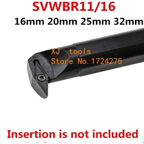 1PCS 16mm 20mm 25mm 32mm SVWBR11 SVWBR16 SVWBL11 SVWBL16 SVWCR11 SVWCR16 SVWCL16 the Right/Left Hand CNC Turning Lathe tools