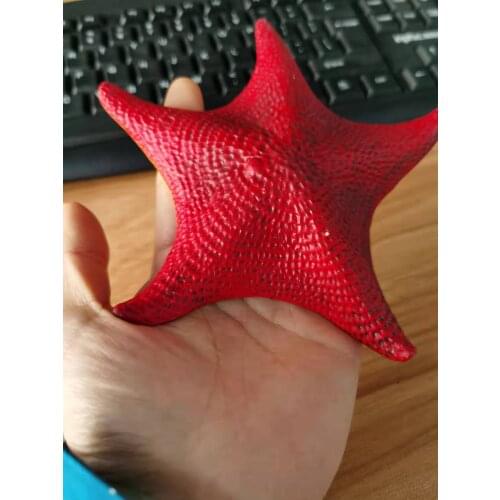 Big pvc figure model toy sea animal starfish 1pcs