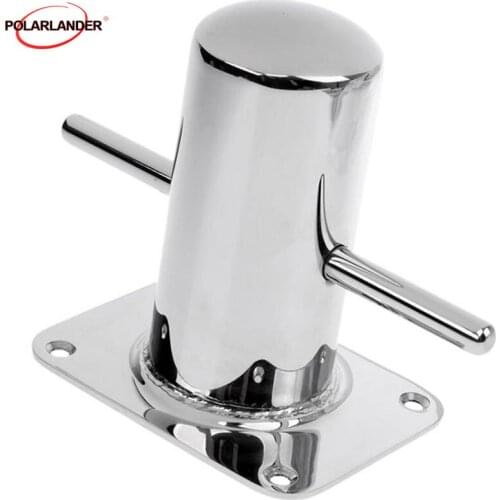 Single Cross Kayak Boating Accessories 316 Stainless Steel Kayak Canoe Yacht Boating Hardware Mooring Cleat Bollard Boat