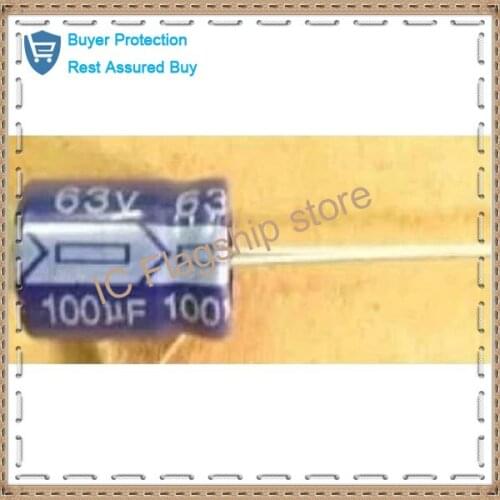 63 100 uf63v v100uf quality electrolytic capacitors