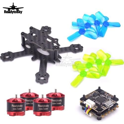 ELF 88mm Micro Quadcopter 1104 7500KV 2-3S Motor Flytower Mini F3 / F4 / PIKO Flight control Integrated OSD 25A 4 in 1 ESC