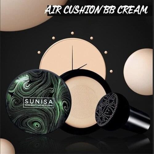 Mushroom Head Make up Air Cushion Moisturizing Foundation Air-permeable Concealer Natural Brightening Makeup BB Cream TSLM1