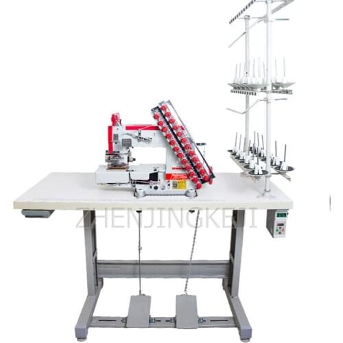 Cylinder Type Multi-Needle Machine Home Rubber Band Equipment Trouser Head Sewing Car Tightness Belt Label Pull Waist Device