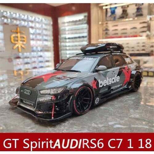NEW GT Spirit CAR 1:18 2020 AUDI RS6 C8 crock coating Limited edition simulation resin vehicle model Collect arts and crafts