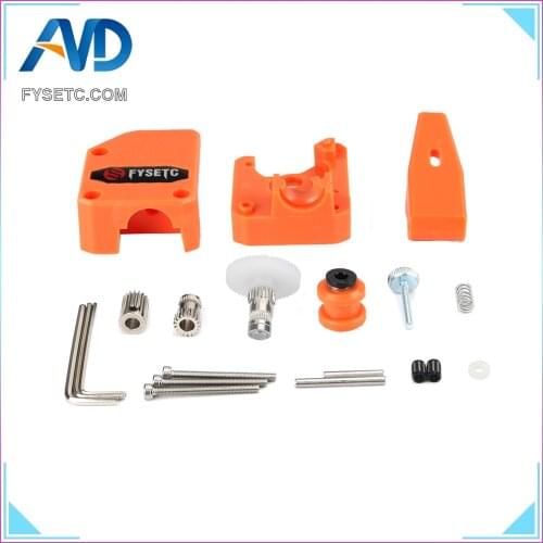 Latest Orange Upgrade BMG Extruder Cloned Extruder Dual Drive Extruder For Wanhao D9 CR10 Ender 3 Anet E10