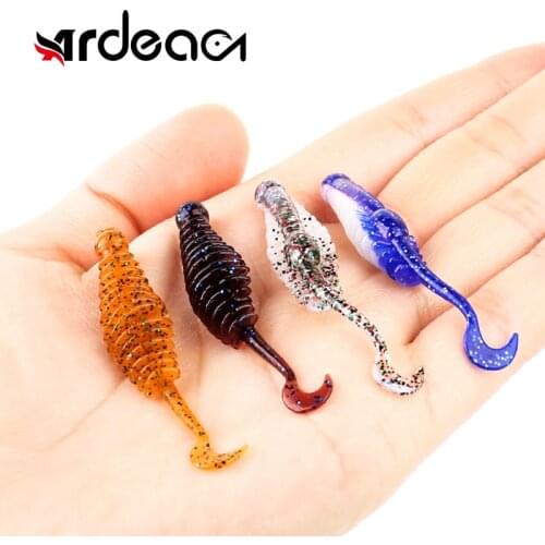 Ardea soft bait 8pcs 62mm 1.1g fishing lure Swimbait eazyWobblers Pesca Silicone Tackle trout Carp Jigging bass pike winter