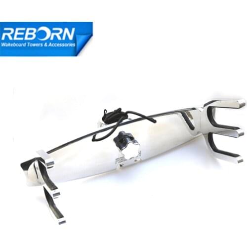 Reborn Boat Pro quick release waterski rack polished