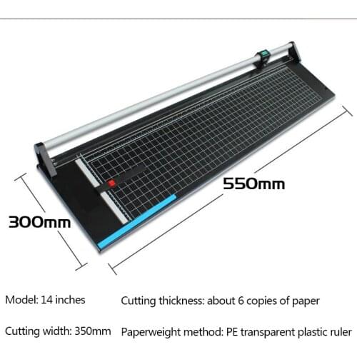 Roller Cutter Paper Cutter Roller Cutter Automatic Vibration Paper Cutter Free Positioning Paper Cutter 36 Inch 910mm QX