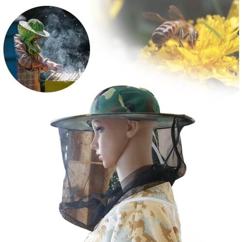 Beekeeping Hat Clothing Protective Camouflage Hat-veil Combo Cap Goods Tools For Beekeeper Supplies