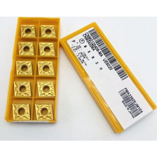 Turning insert CNMG120408 MA UE6020 US735 External turning tool CNMG 120408 Metal turning tool CNMG cutting tool Carbide insert