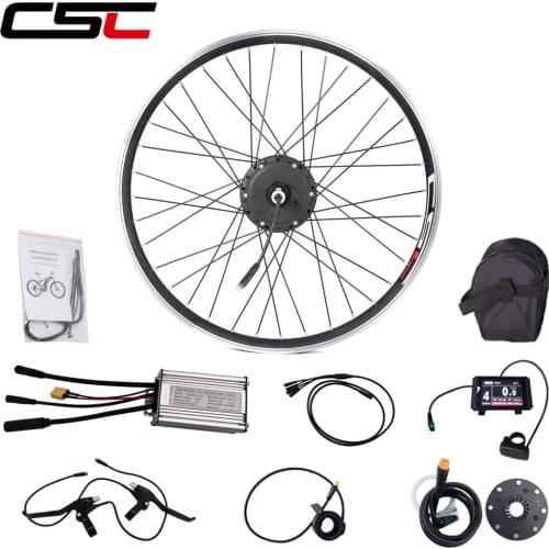 Waterproof electric bike motor front rear wheel 36V 250W 350W 500W Electric Bicycle For 20-29in 700C EBIKE Conversion Kit